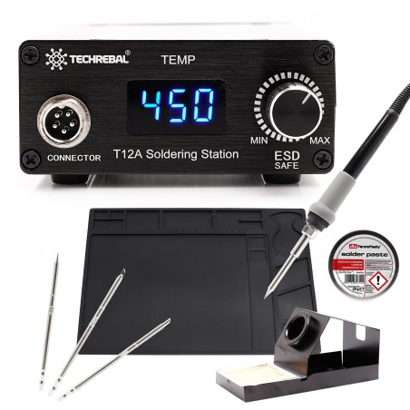 Techrebal LÖTSTATION TECHREBAL T12 MATTE 4 LÖTSPITZEN LÖTPASTE