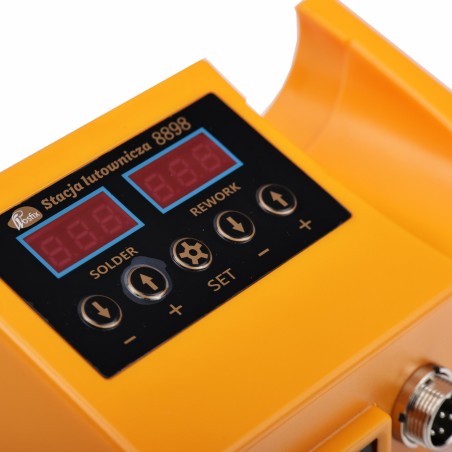 Rosfix Lötstation, Lötmatte, Lötspitzen, Düsen, Absaugvorrichtung, dritte Hand, Flussmittel, Pinzette XXL