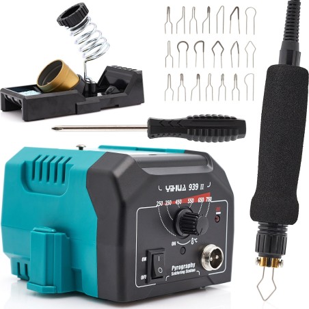 Techrebal Holz- und Lederbrenner YIHUA 939-II