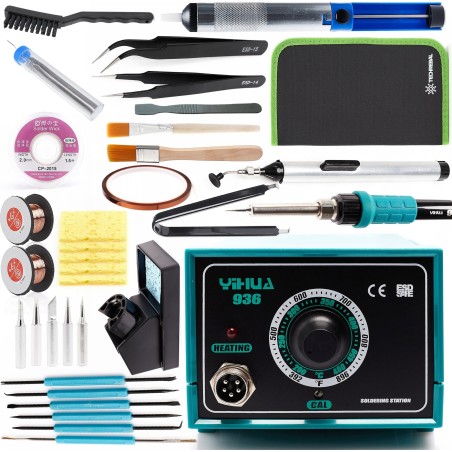 Lötstation Yihua 936 – Lötzubehörset mit 32 Teilen