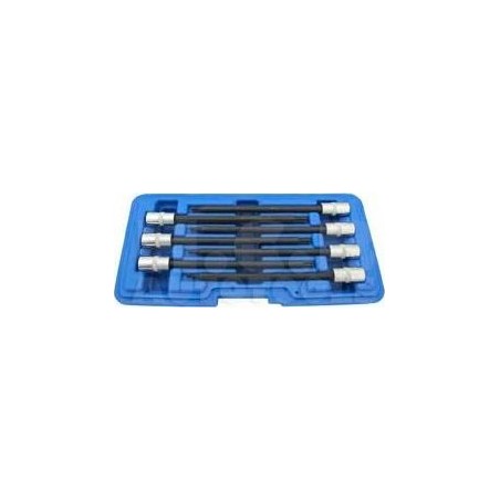 King Tony KT KPL.NAS.TORX. 1/4" EXTRA LANG MIT KUGEL, 7-teilig