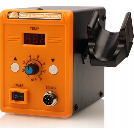 Rosfix Heißluft-Lötstation, Kunststoffschweißgerät 858D, Lötkolben, Lötspitzen