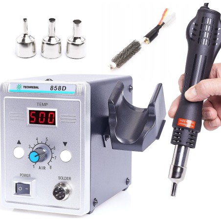 Kunststoffschweißgerät und Lötstation Techrebal 858D – Ersatzheizelement-Set
