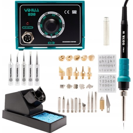 Techrebal PIROGRAF LÖTSTATION HOLZBRENNER