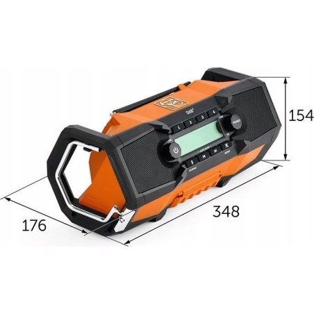 Fein ARAD 18 BC AS – kabelloses Baustellenradio von Fein