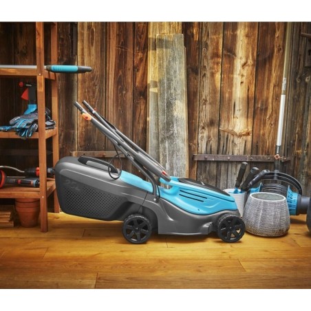 Akku-Rasenmäher Gardena GARDENA Cordless Lawnmower PowerMax 30/18V P4A solo, 18 V (schwarz/türkis, ohne Akku und Ladegerät)