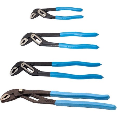 Bituxx Satz Zangen für Wasserpumpen 175/250/300/400 mm BITUXX Werkzeug für Pumpen, 4-teilig