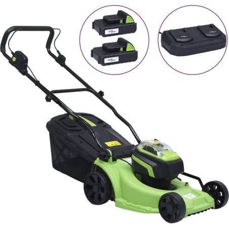 Akku-Rasenmäher vidaXL 145791