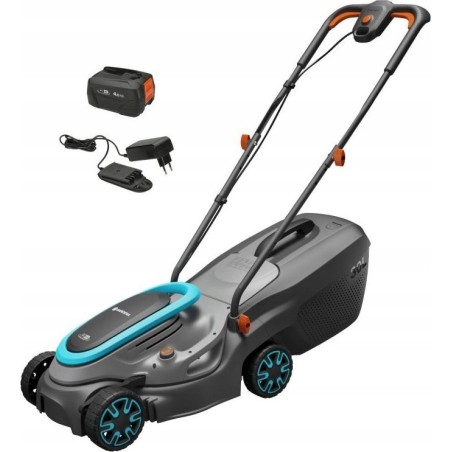 Akku-Rasenmäher Gardena GARDENA Cordless Lawnmower PowerMax 32/18V P4A solo, 18 V (schwarz/grau, ohne Akku und Ladegerät)