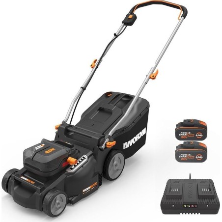 Worx WG737E Akku-Rasenmäher