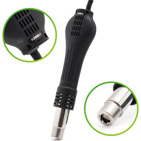 Heißluftpistole S208H für die Lötstation Yihua 8786D-I von Techrebal