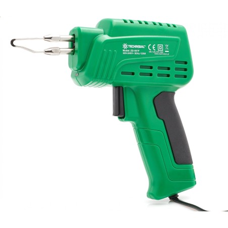 Techrebal Lötkolben mit Transformator, 150 W, im Koffer, Lötspitzen, Zinn