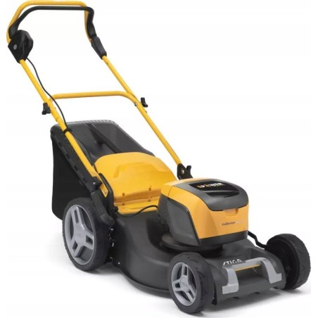 STIGA COLLECTOR 48 S AE Akku-Rasenmäher mit Antrieb + 5-Ah-Akku + Ladegerät