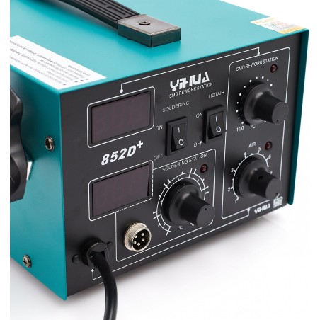 Techrebal KUNSTSTOFFSCHWEISSGERÄT 852D+ SET MIT HEFTGERÄT UND HEFTKLAMMERN