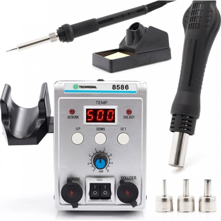 Techrebal Kunststoffschweißgerät TECHREBAL 8586 Kunststoff-Set