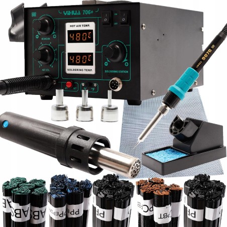 Techrebal HIT! YIHUA 706+ Kunststoffschweißgerät mit Kunststoff-Set