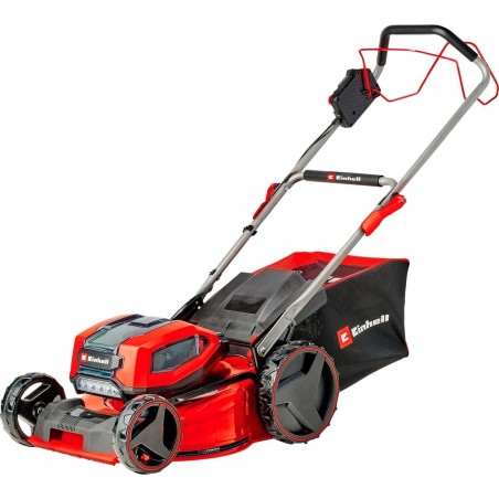 Einhell Professional Akku-Rasenmäher GP-CM 36/47 S Li BL, 36 Volt (2×18 Volt) (rot/schwarz, 4× Li