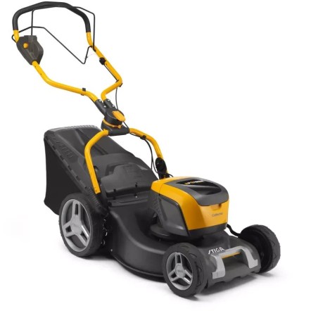 Akku-Rasenmäher Stiga Collector 548e S Set mit 2 x 4 Ah