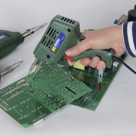 Dedra Transformator-Lötkolben 175 W mit LED-Lampe im Blister – DED7536