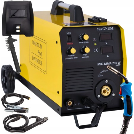 Magnum SEMI-AUTOMATIC SPAW.INV. MIG-200/ 200 W/SPAW 180 A UMI200WMMA