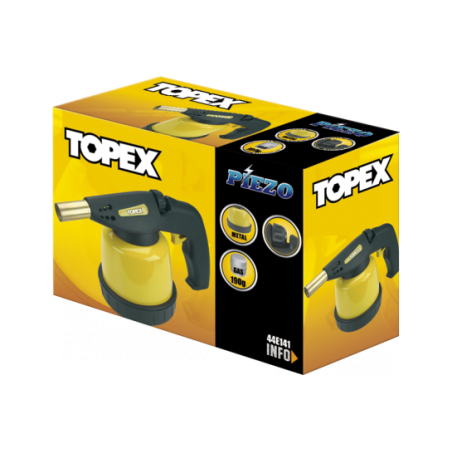 Topex Gaslötlampe für 190-g-Kartuschen mit Zünder (44E141)