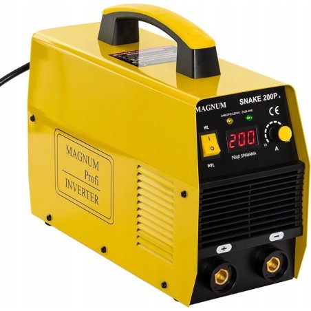 Magnum MAGNUM Inverter-Schweißgerät SNAKE 200P Display SNA 200IIW MAGNUM SNAKE 200P 230 V 200 A/60 %