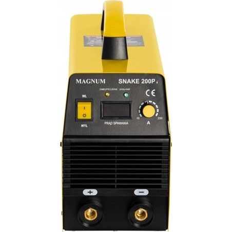 Magnum MAGNUM Inverter-Schweißgerät SNAKE 200P Display SNA 200IIW MAGNUM SNAKE 200P 230 V 200 A/60 %