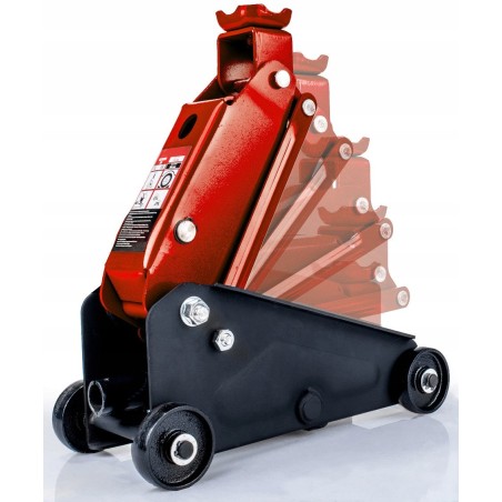 Hydraulikheber 2,5 t (min. Hubhöhe 135 mm, max. Hubhöhe 395 mm)