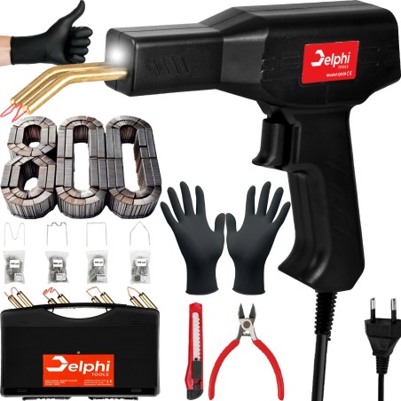 Delphi Tools Kunststoff-Heftgerät + 800 Heftklammern