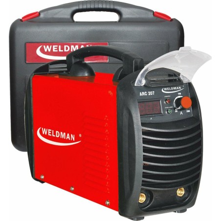 Weldman Inverter-Schweißgerät WELDMAN ARC-207 / Kunststoffkoffer D103014