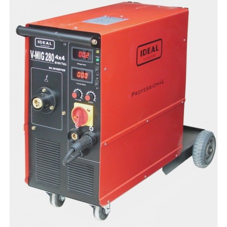 Ideal Halbautomatisches Inverter-Schweißgerät V-MIG 280 4x4 DIGITAL – V-MIG280