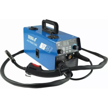 Dedra IGBT-Inverter-Schweißgerät MIG/MAG, 120 A, mit TIG- und MMA-Funktion