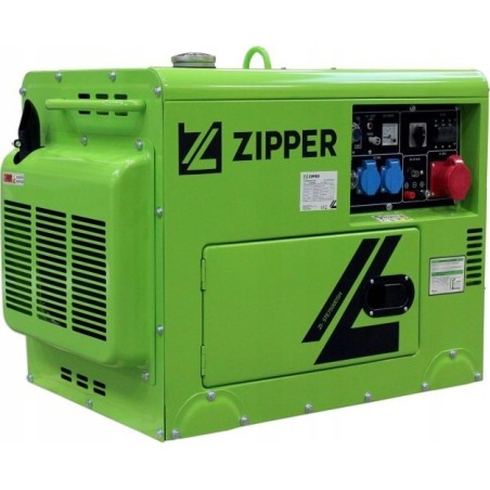 Zipper-Stromaggregat Zipper ZI-STE7500DSH Diesel-Stromgenerator
