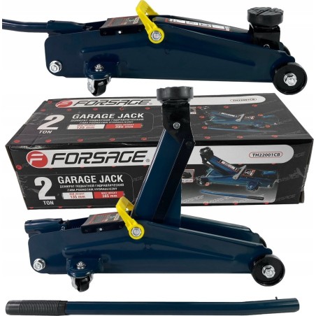 Forsage Hydraulikheber für Werkstätten, 2 t (min. Hub 135 mm, max. Hub 385 mm)