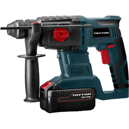 Tryton-Bohrhammer 20 V, SDS+, 4 Funktionen, 2-teilig, 2 x 4 Ah Akku