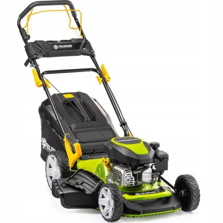 Benzin-Rasenmäher Fieldmann FZR 5130-170B, 4-in-1, 170 cm³, 3 kW, 51 cm, 60 l, 1800 m²