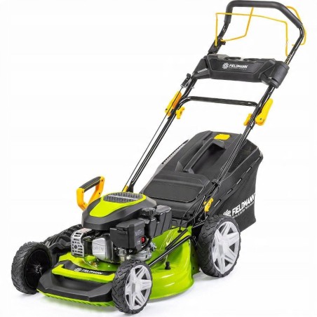 Benzin-Rasenmäher Fieldmann FZR 5130-170B, 4-in-1, 170 cm³, 3 kW, 51 cm, 60 l, 1800 m²