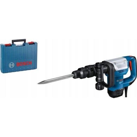 Bosch-Bohrhammer Bosch GSH 5 Professional, Meißelhammer (blau/schwarz, 1.100 Watt, Koffer)