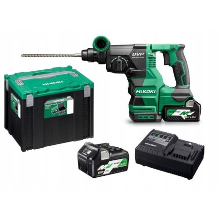 HIKOKI.HAMMER SDS+ 36 V DH3628DA SEP 3,2 J 2 × 2,5 Ah MV BL HSC