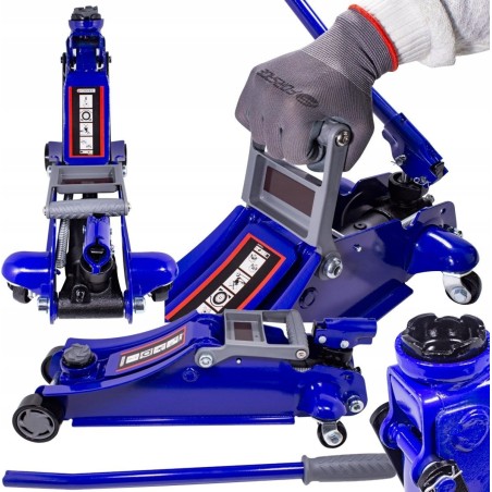 Forsage Flachhub-Drehheber 180° „ŻABA“ 2 t + Gummi