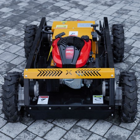 Ferngesteuerter Rasenmäher Prato 550 Hybrid mit Verbrennungsmotor und Fernbedienung (RC), 50 cm, Loncin