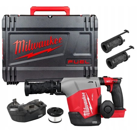 MILWAUKEE M18FHAFOH16-0 Akku-Hammer mit integrierter Absaugvorrichtung DDE-0 2,3 J Koffer