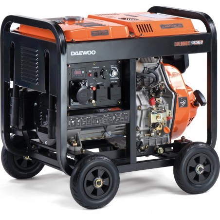 Daewoo-Stromaggregat DIESEL GENERATOR 6,3 kW 230 V/DDAE 9000XE DAEWOO