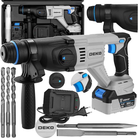 Deko DEKO DKBL20RH01-S1 Bohrhammer – bürstenloser Schlagbohrhammer