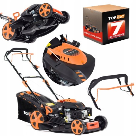 NAC Rasenmäher mit Verbrennungsmotor. Antrieb 196 ccm TC-LS55-196-SB