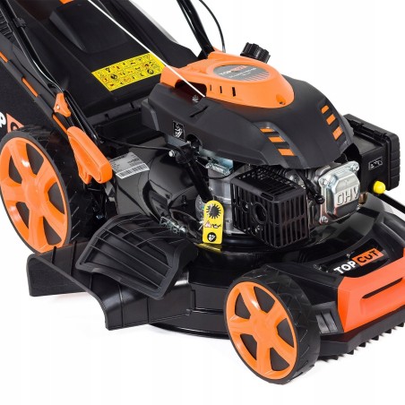 NAC Rasenmäher mit Verbrennungsmotor. Antrieb 196 ccm TC-LS55-196-SB