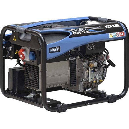 Stromaggregat Sourcing Electric Generator KOHLER Diesel 6500 TE XL C5