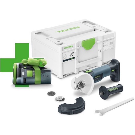 Festool Akku-Winkelschleifer AGC 18-125 EB-Basic-5,0 (578602) 1 x Akku 5 Ah