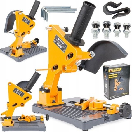 Powermat-Schleifmaschine Ständer für Winkelschleifer Stativ Halterung 115–125 mm Powermat PM-SDS-125OGM