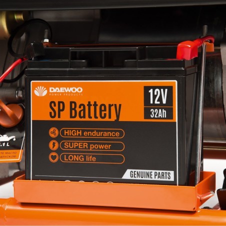 Daewoo-Stromaggregat GDA 7500DPE-3 DUAL POWER 6500 W, 3-phasig